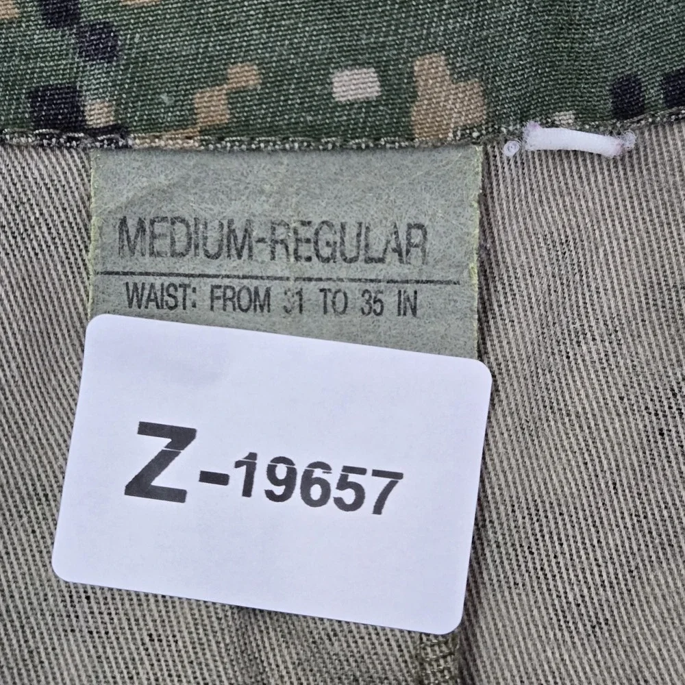 Fox Outdoor Products Men Pants M Green Cargo Pockets Camouflage‎ Straight USA